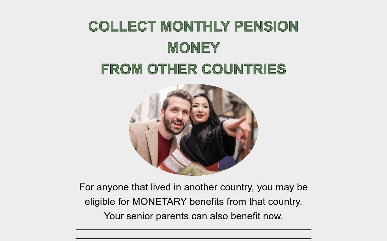 Global pension benefits